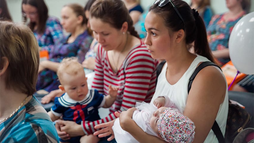 «Бергус» выступил спонсором Всемирной недели грудного вскармливания