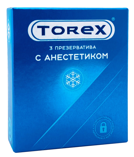 Презервативы Torex с анестетиком