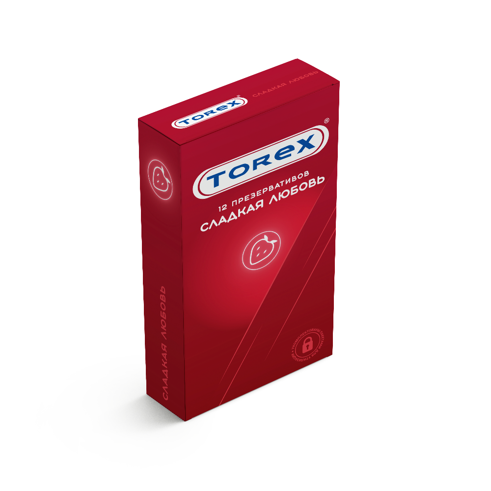Презервативы Torex Клубничные