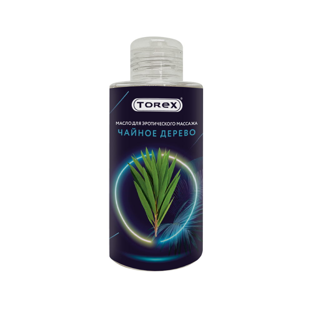 Интимное масло для массажа Torex с зеленым чаем
