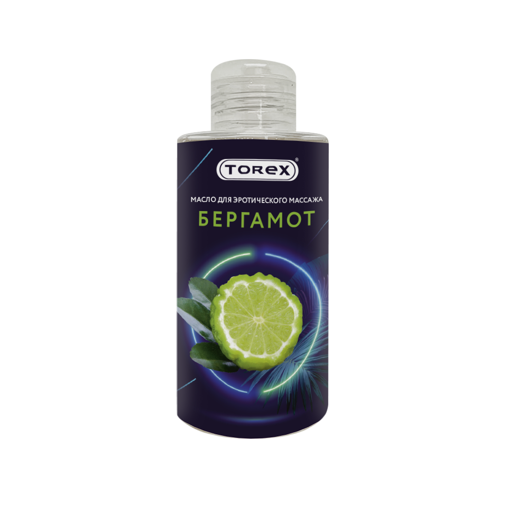 Интимное масло для массажа Torex с бергамотом